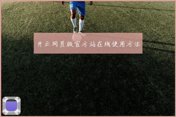 开云网页版官方站在线使用方法